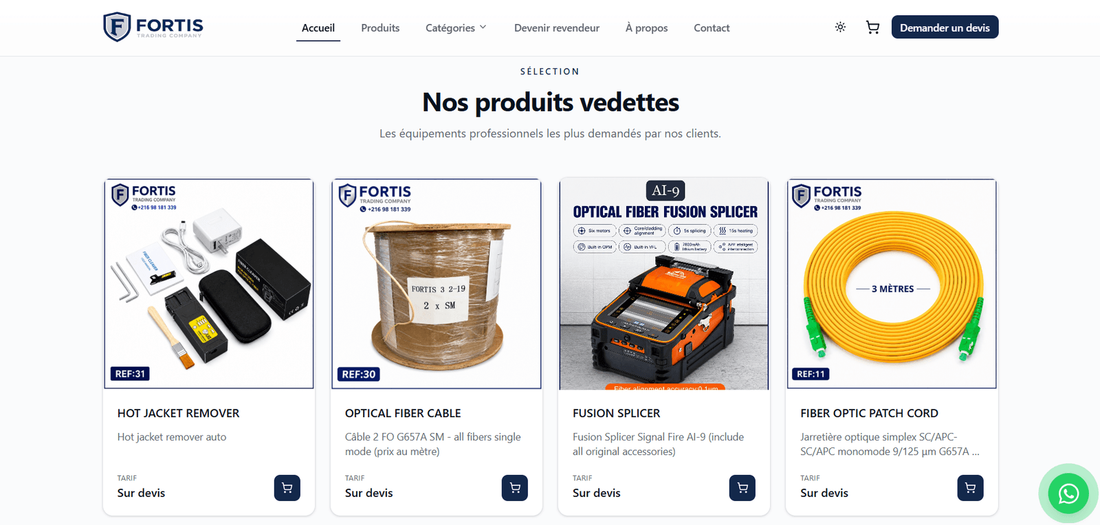 Produits vedettes